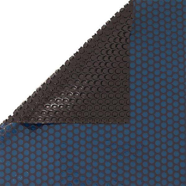 in The Swim 24' Premium Plus Blue/Black Round Solar Pool Cover 12 Mil for Solar Heating Above Ground Pools and Inground Pools