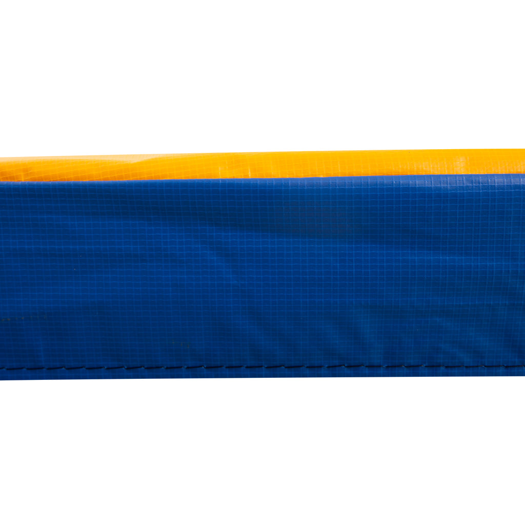 HOMCOM Trampolin Randabdeckung Ø305 cm breit, Reißfest UV-resistent Federabdeckung, Wasserabweisend, Trampolinzubehör Randschutz Sicherheitsnetz Ersatzteile für Gartentrampoline, Bunt