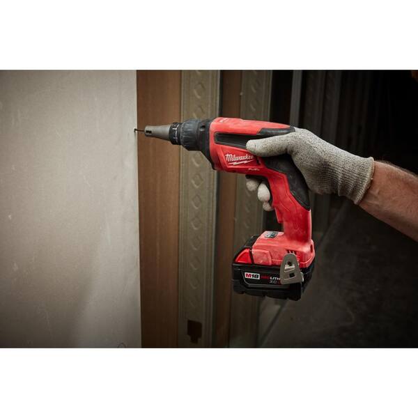 M18 FUEL 18V Lithium-Ion Brushless Cordless HACKZALL Reciprocating Saw Kit W/M18 Drywall Screw Gun