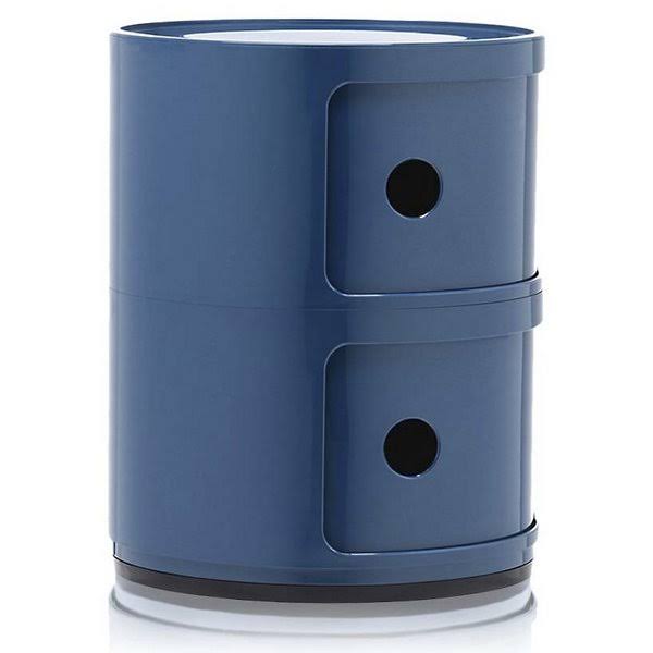 Kartell Componibili 2 Modules / Blue