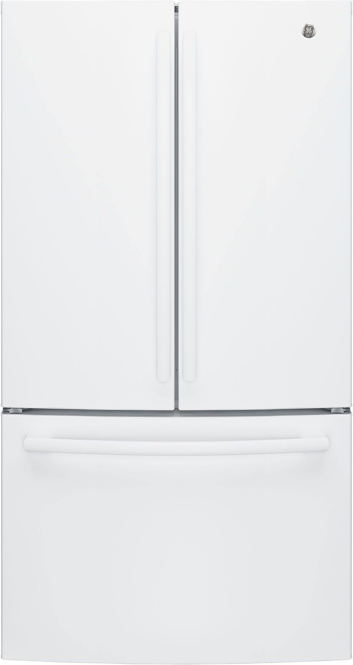 GE Energy Star 27.0 Cu. ft. French-Door Refrigerator White GNE27JGMWW