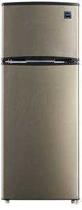 RCA 7.2 Cu. ft. Top Freezer Refrigerator in Platinum