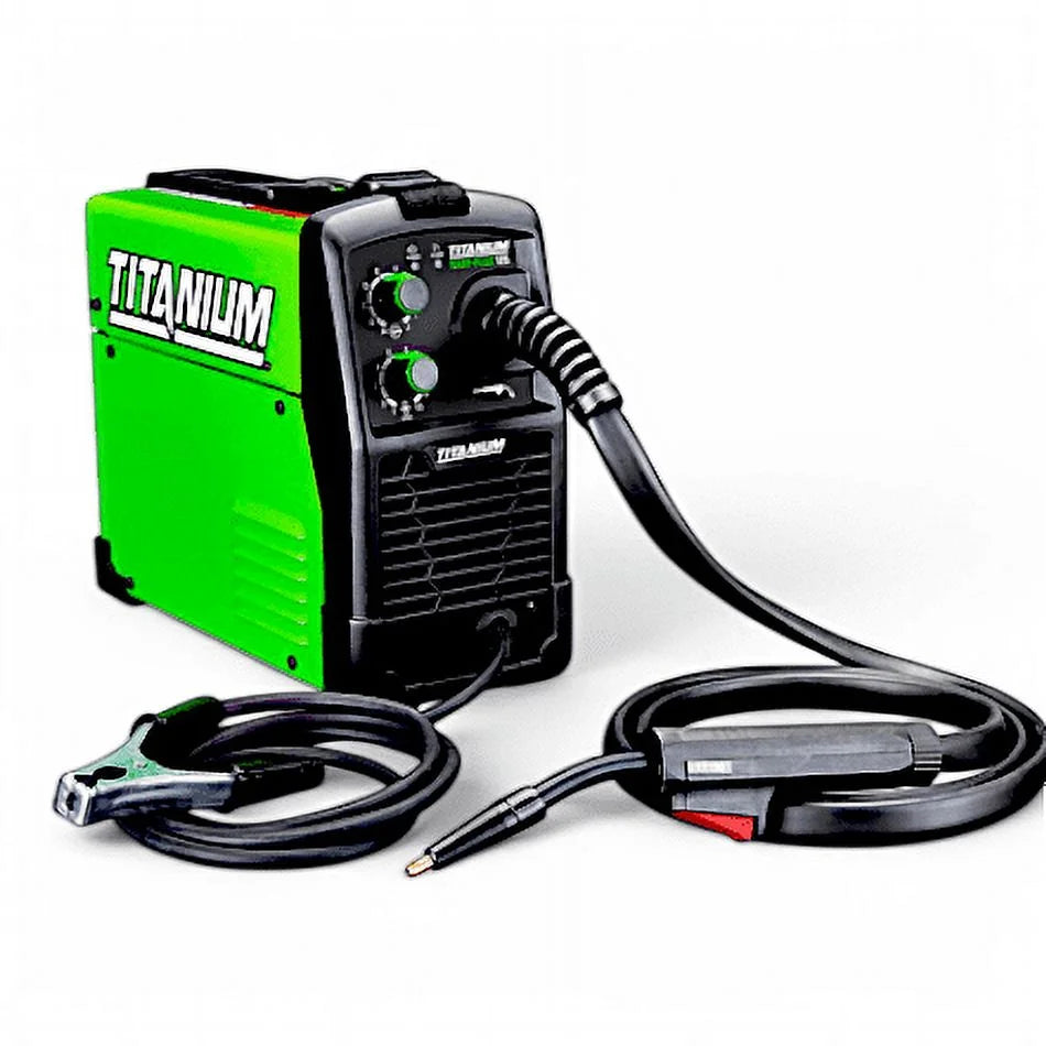TITANIUM Easy - Flux 125 Amp Welder - Lightweight, Portable, and High - Performance Flux - Core Welder