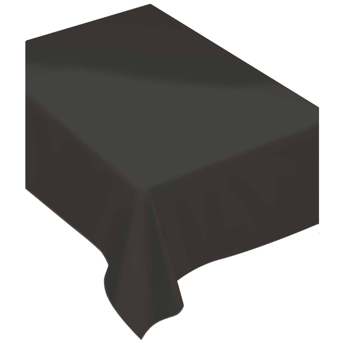 60"x 84" Fabric Tablecloth - Jet Black