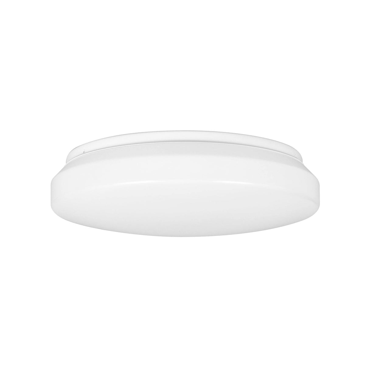Mainstays LED Flush Mount Ceiling Fixture Bulb, White Finish - 1 Each