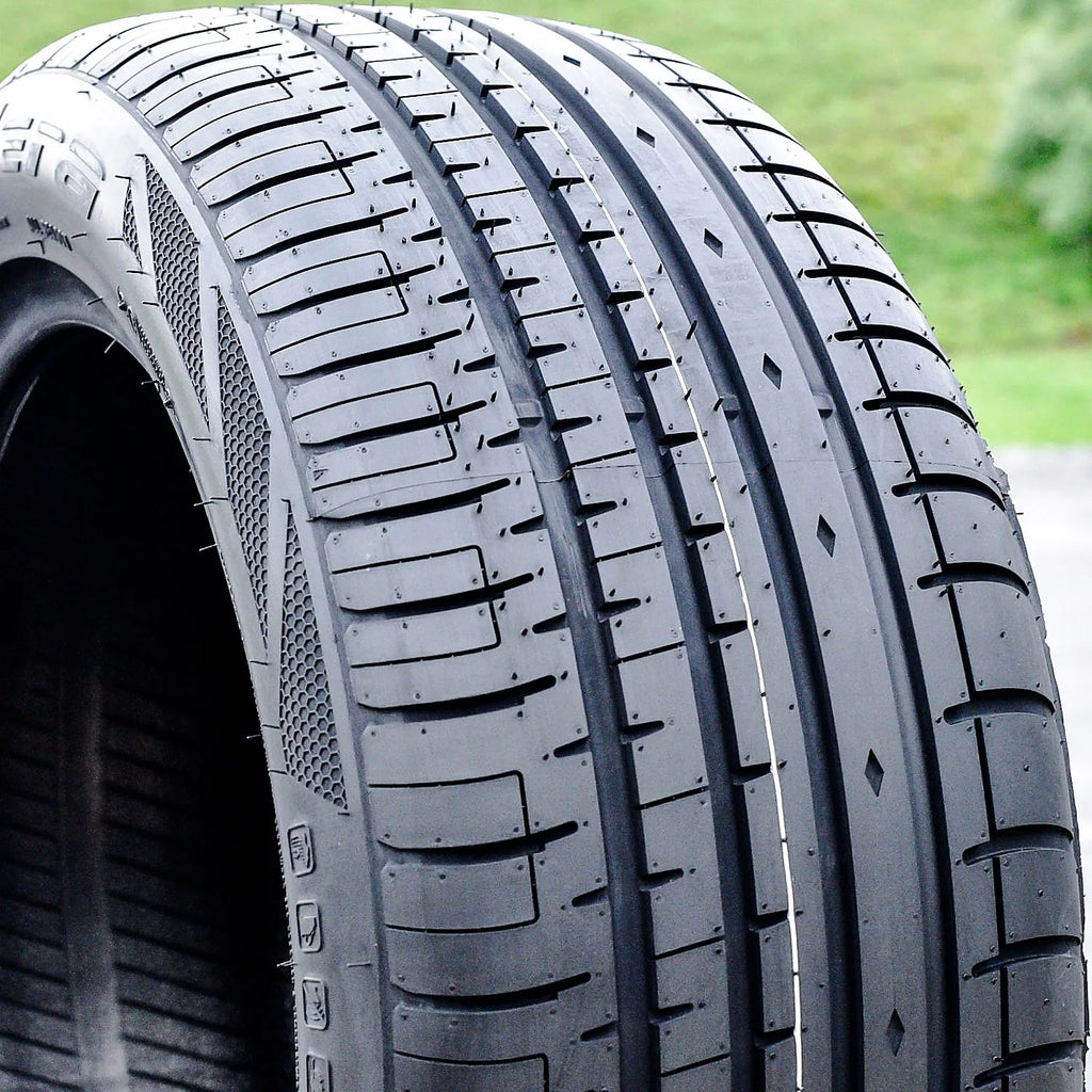 Set of 4 (FOUR) Accelera Phi - R 225/55R17 101W XL A/S High Performance Tires