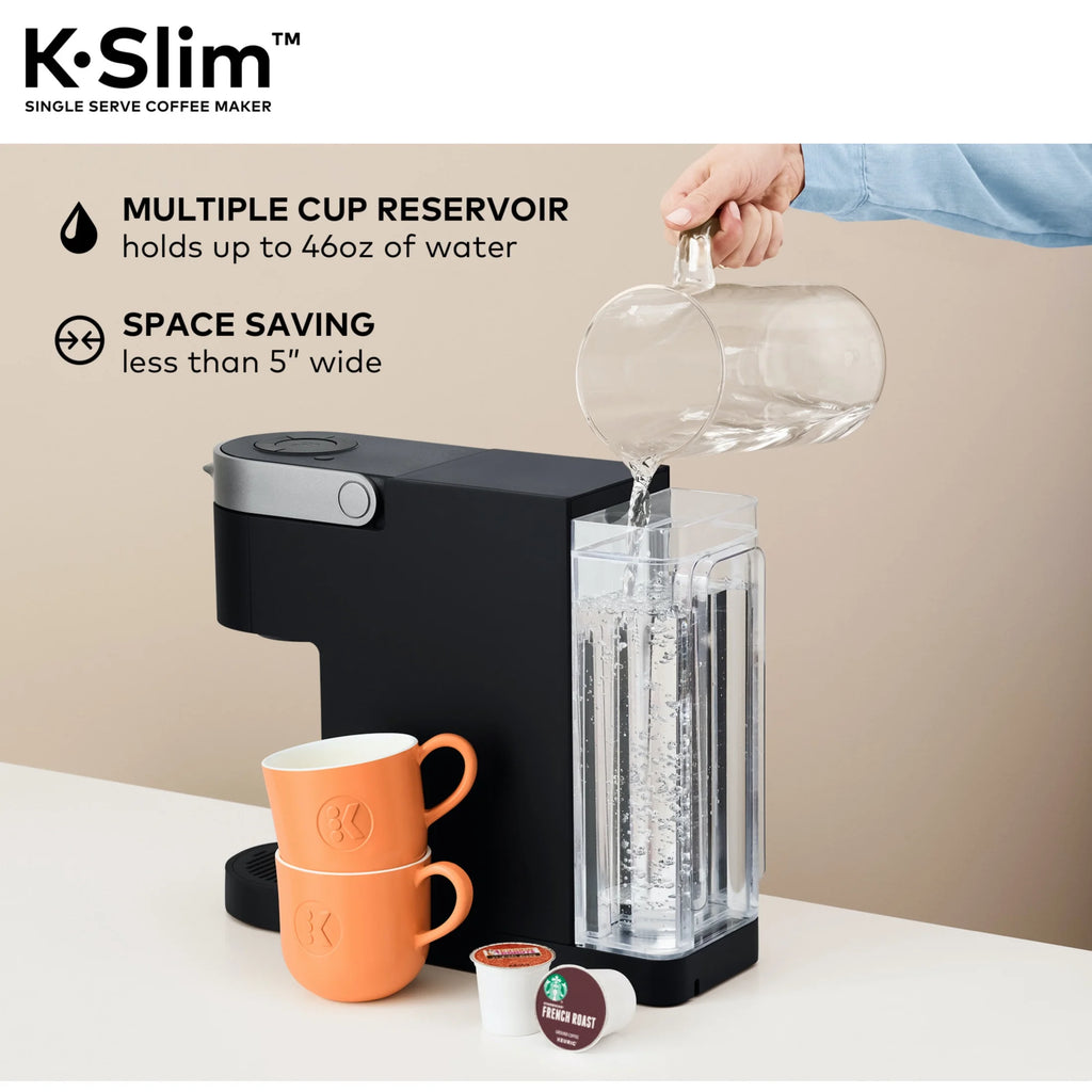 Keurig K - Slim Black Single - Serve K - Cup Pod Coffee Maker