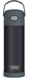 Thermos 16oz Stainless Steel Funtainer Water Bottle with Bail Handle - Charcoal Pearl
