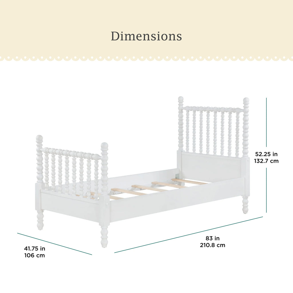 Pioneer Woman Harper Queen - Size Spindle Bed, Homestead Brown