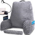 Homie Reading Pillow with Wrist Support, Has Arm Rests, and Back Support for Bed Rest, Lounging, Reading, Working on Laptop, Wat