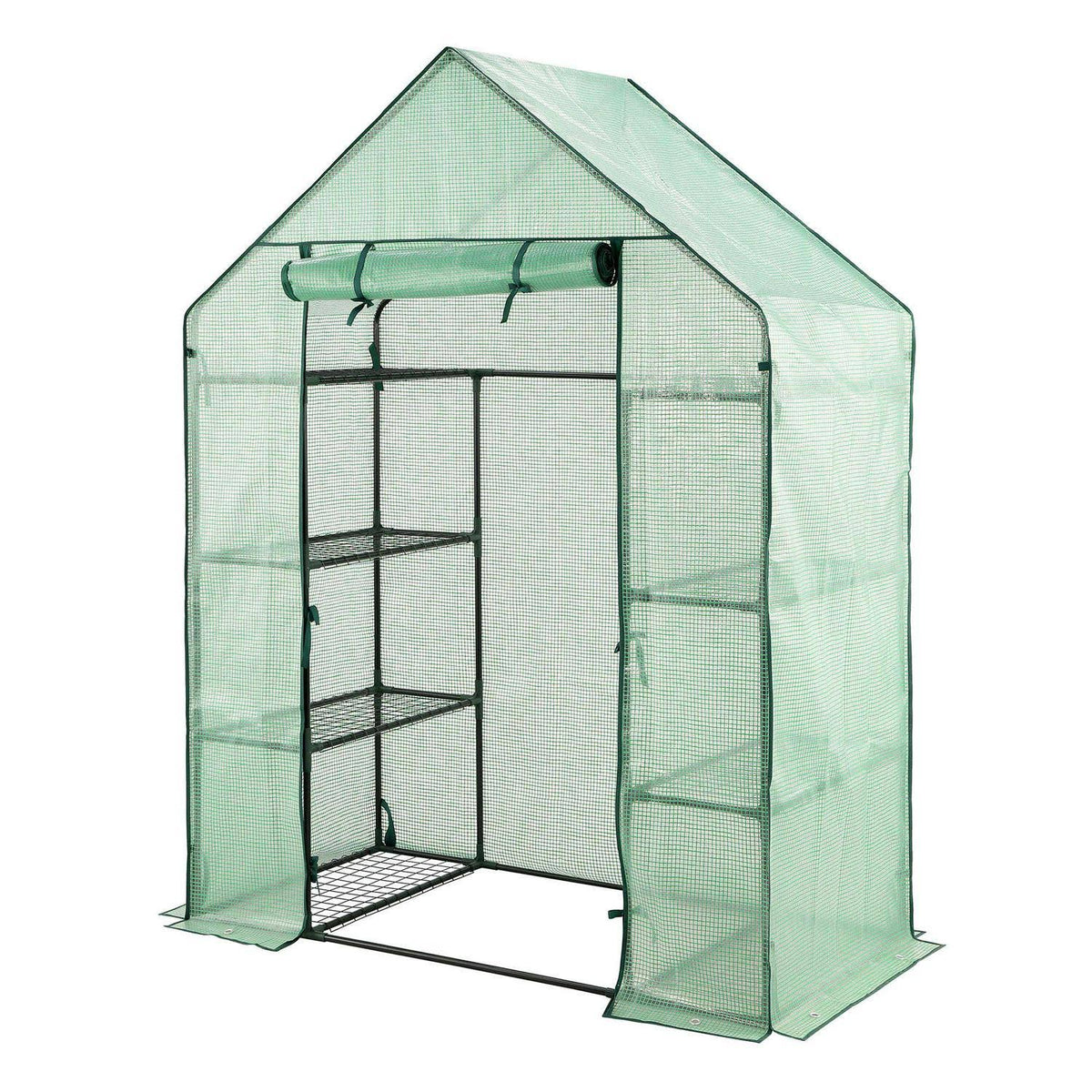 Barn Star Dual Sided Walk in Greenhouse, Size: 56.3 in