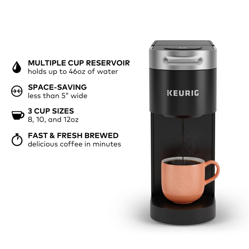 Keurig K - Slim Black Single - Serve K - Cup Pod Coffee Maker