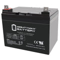 12V 35ah Pride Mobility BATLIQ1017 AGM U1 Replacement Battery