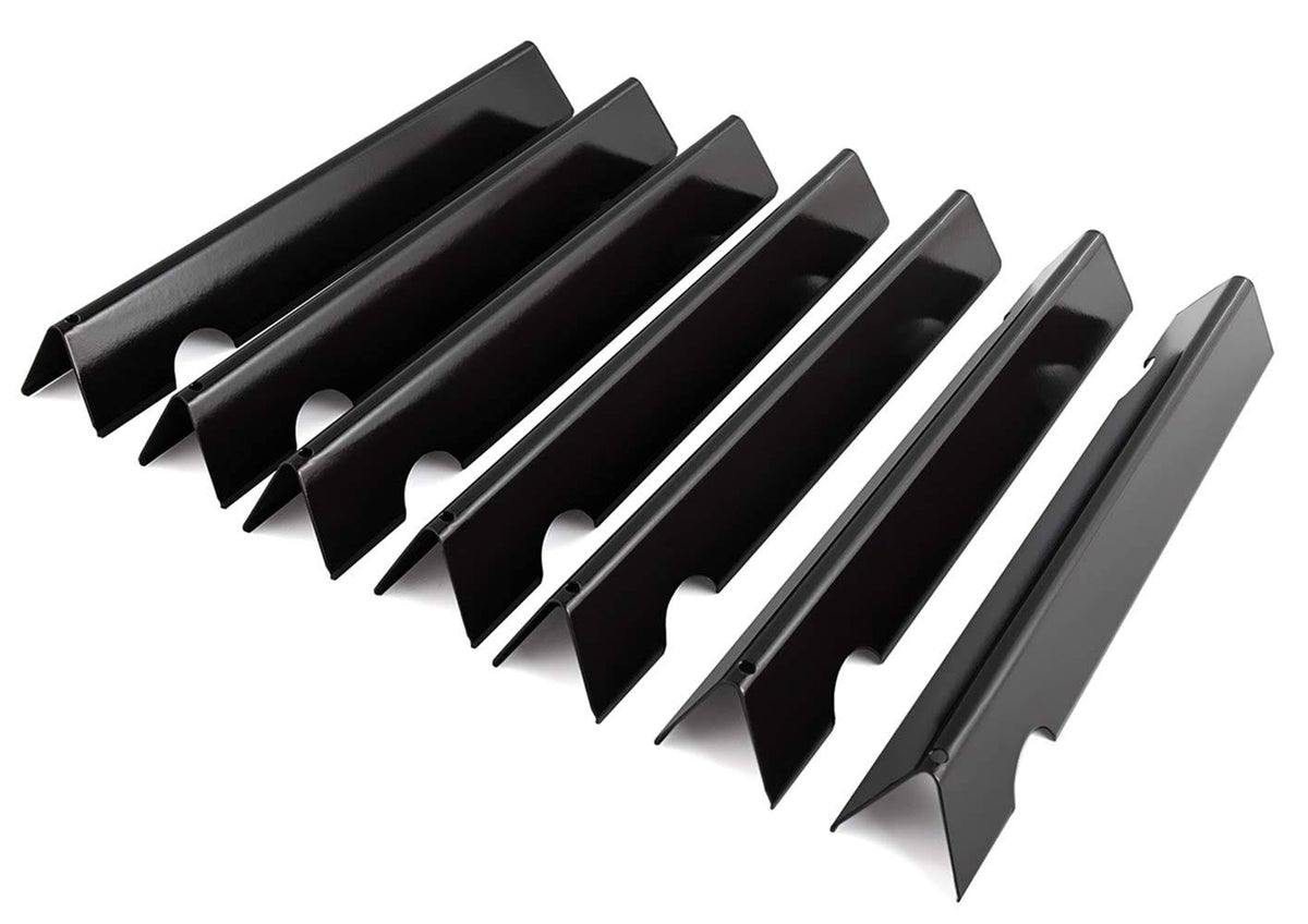 PETKAO 66033 Porcelain Enameled Flavorizer Bars for Genesis II SE-410, Genesis II LX SE-410, 17 x 2-3/8 x 2-1/8in, 7pcs