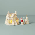 Lenox Mistletoe Park 3 Piece Starter Set (Inn, Tree & Snowman) C21031