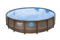 Coleman 18' x 48" Power Steel Swim Vista Series II Swimming Pool Set