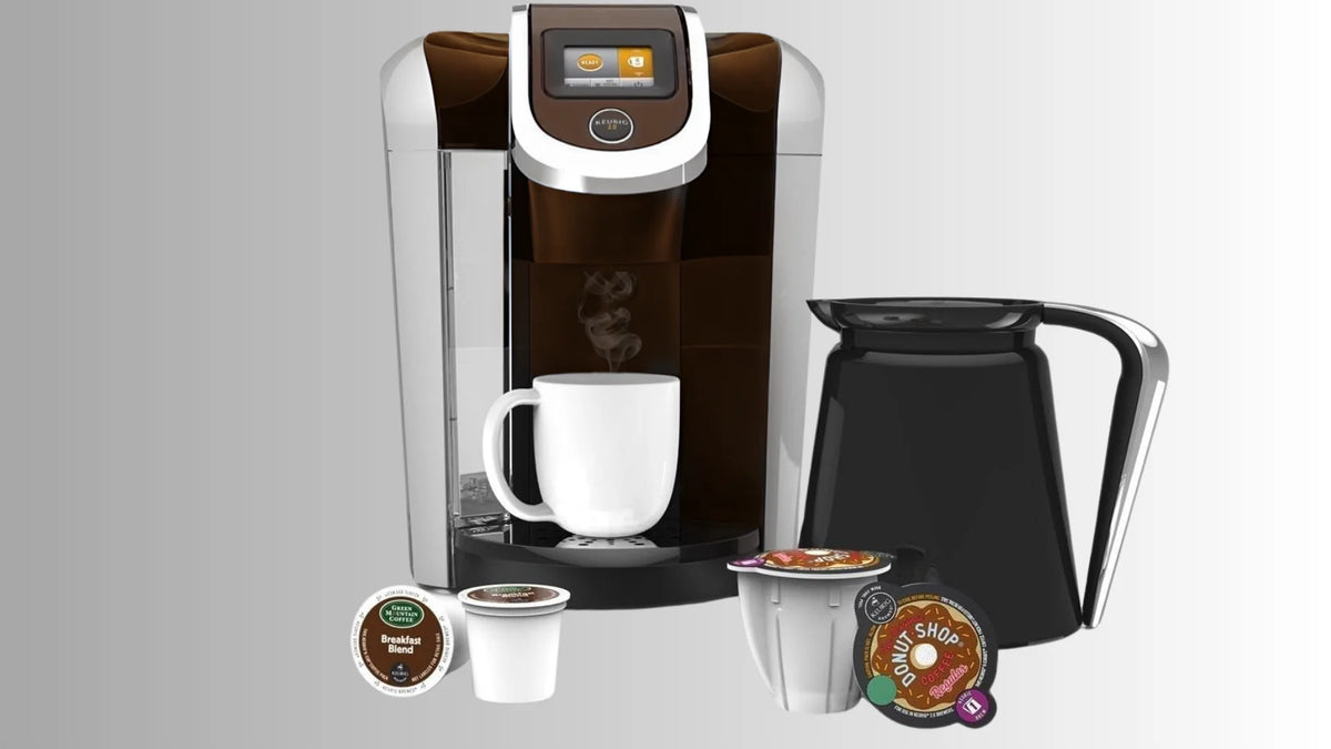 Keurig 2.0 K450 K - Cup Machine & K - Carafe Coffee Maker Brewer Mocha Color