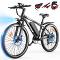 G28 - 1200W Peak 26" Electric Mountain Bike for Adults, 48V Off - Road E - Dirt Bike (Removable Battery45+ Mile Range, LCD Display, 330 lb Capacity, Pneumatic Tires - UL2849 Certified (Camp, Trail Rid)
