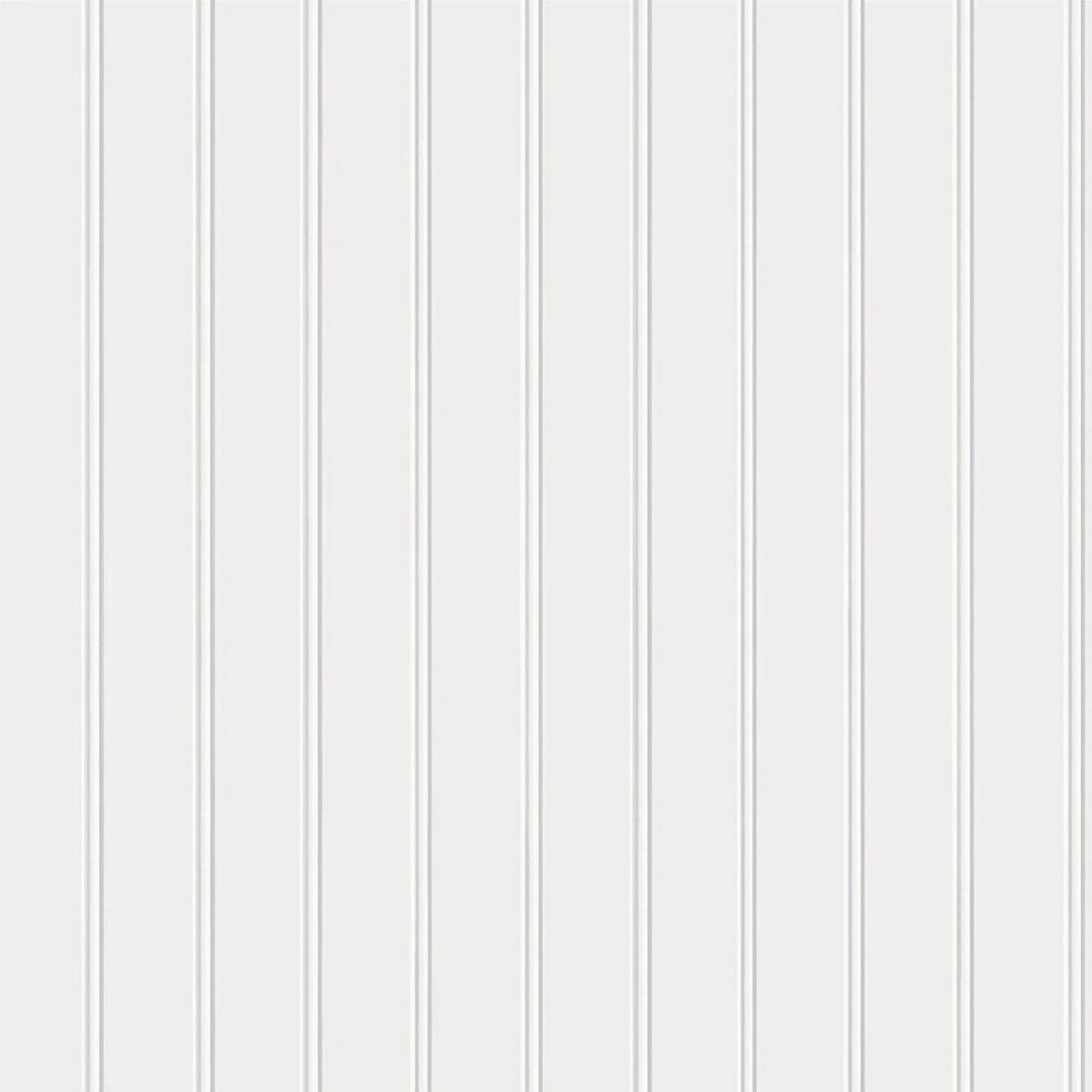 Tempaper Beadboard Peel and Stick Wallpaper - White