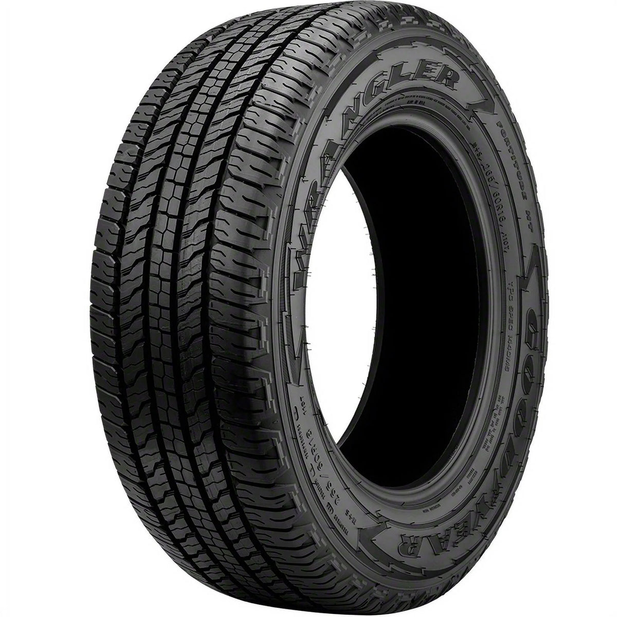 Set of 2 Goodyear Wrangler Fortitude HT 265/70R16 112T Tires