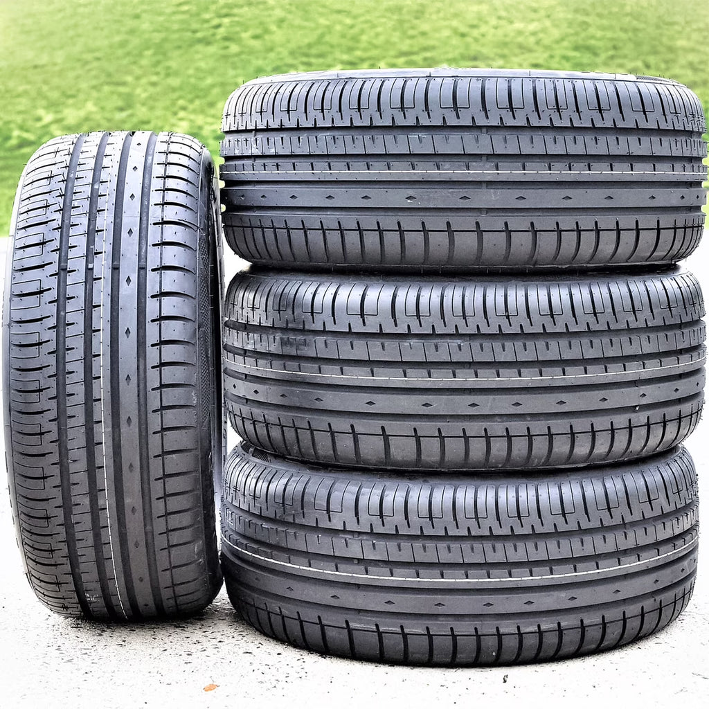Set of 4 (FOUR) Accelera Phi - R 225/55R17 101W XL A/S High Performance Tires