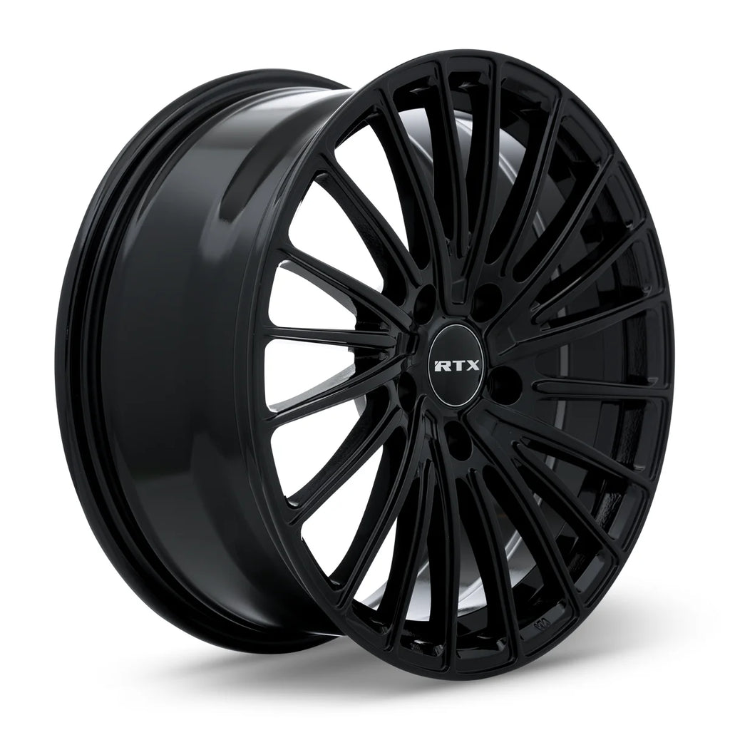 RTX Polar 18x8 5x114.3 ET40 CB73.1 Gloss Black Wheel