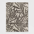 9' x 12' Palm Indoor/Outdoor Rug Natural/Black - Threshold