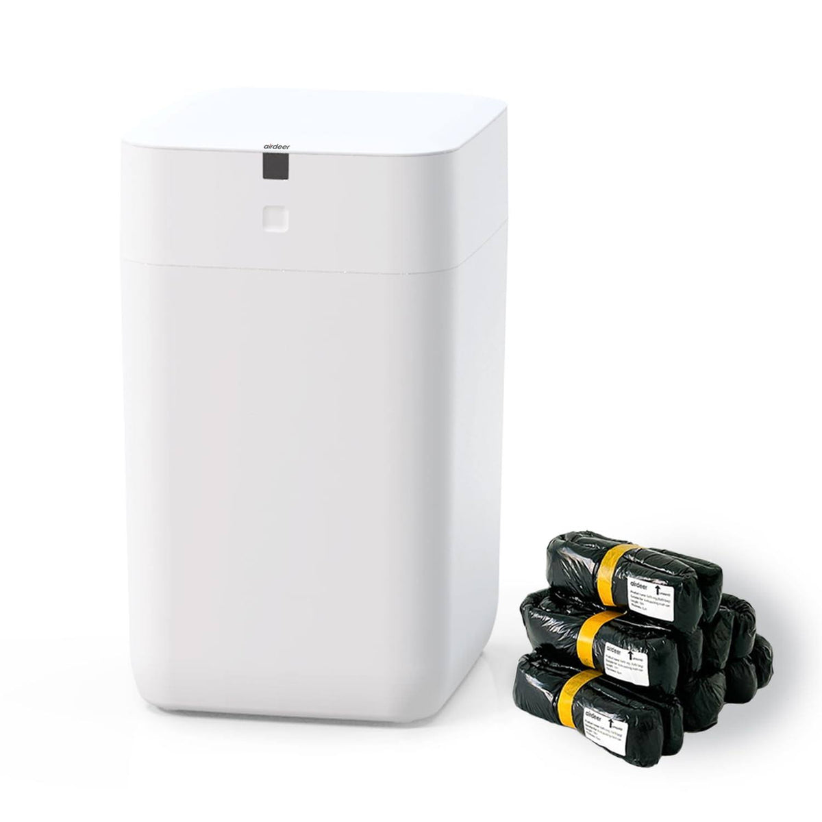 Airdeer Automatic Trash Can, 4 Gallon Self Sealing and Self-Changing Smart Trash Can, Motion Sensor, Touchless Garbage Can with Lid for Kitchen
