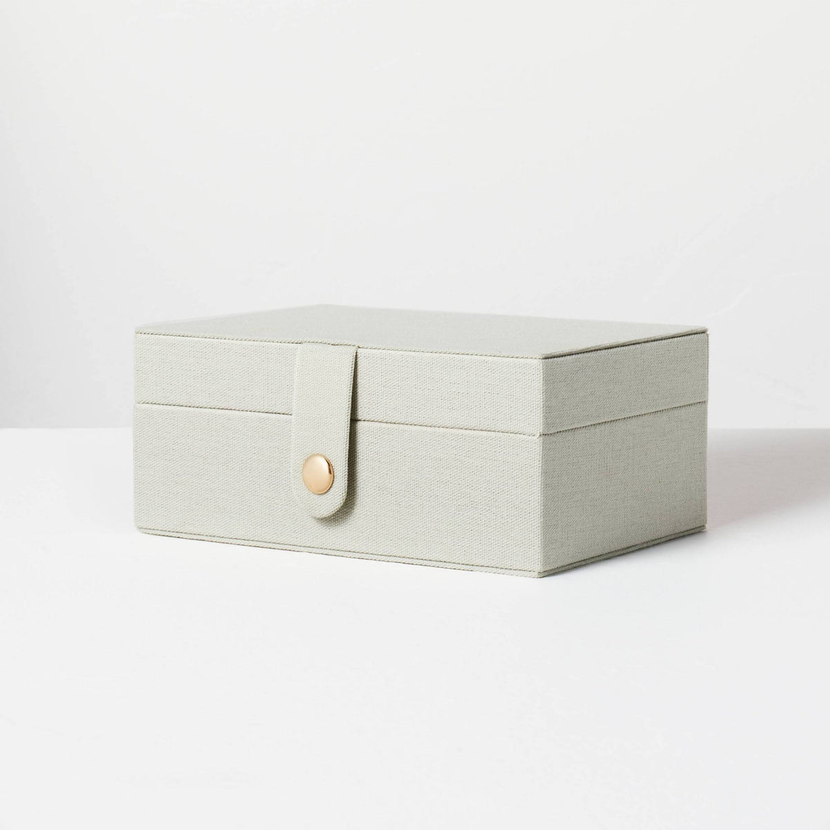 Small Fabric Storage Box Light Green - Hearth & Hand with Magnolia