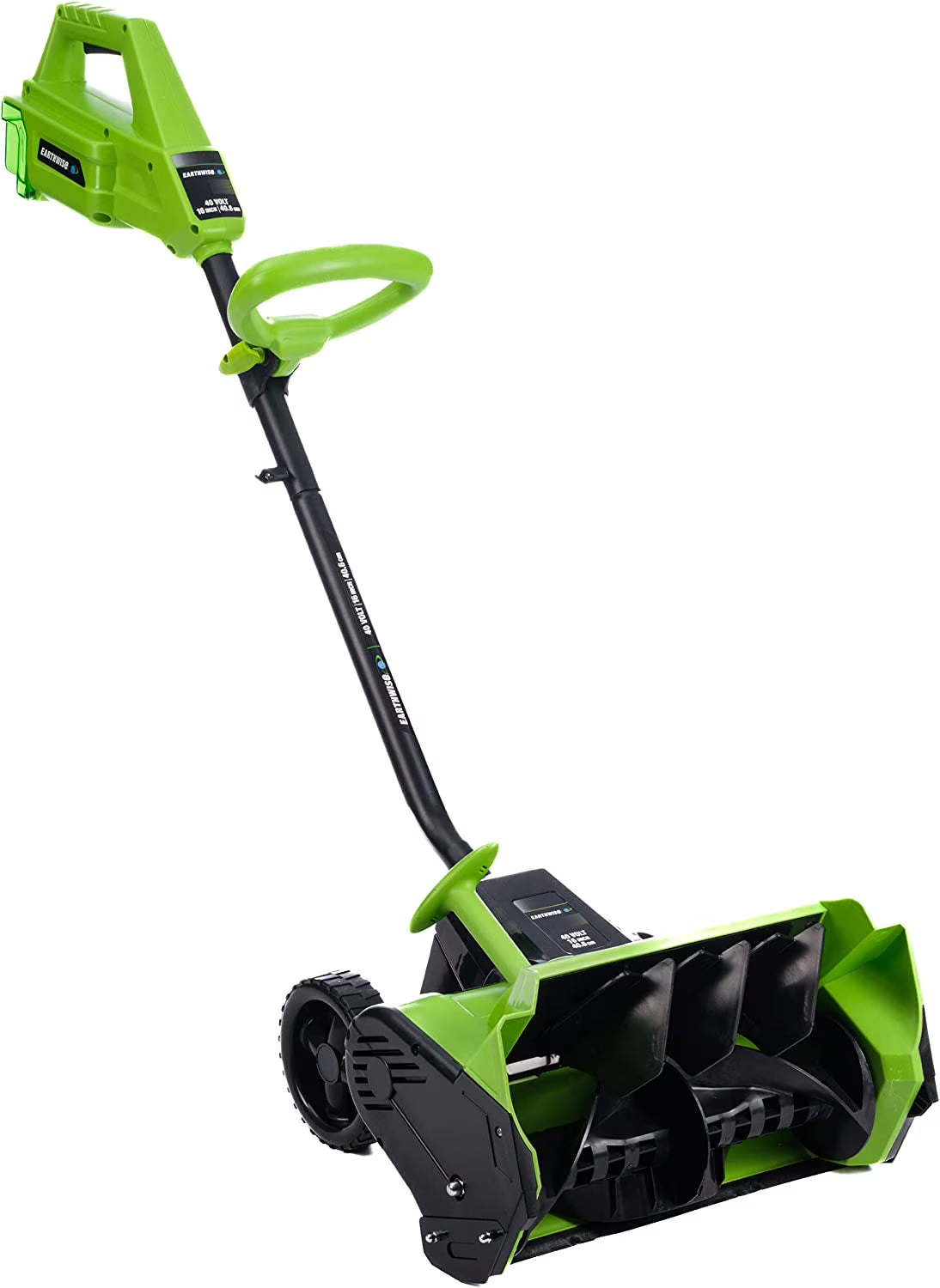 Earthwise SN74016 40V Lithium Battery Operated Ion Cordless 16" Snow Shovel with Brushless Motor