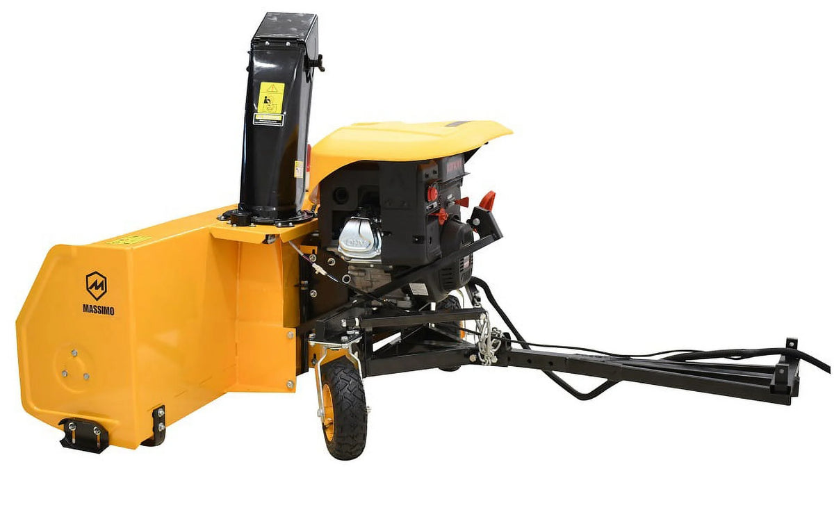 Massimo 60" Snow Blower 2 - Stage - 13HP 420cc Gas Powered UTV/ATV Attachment for Heavy Duty Snow Removal