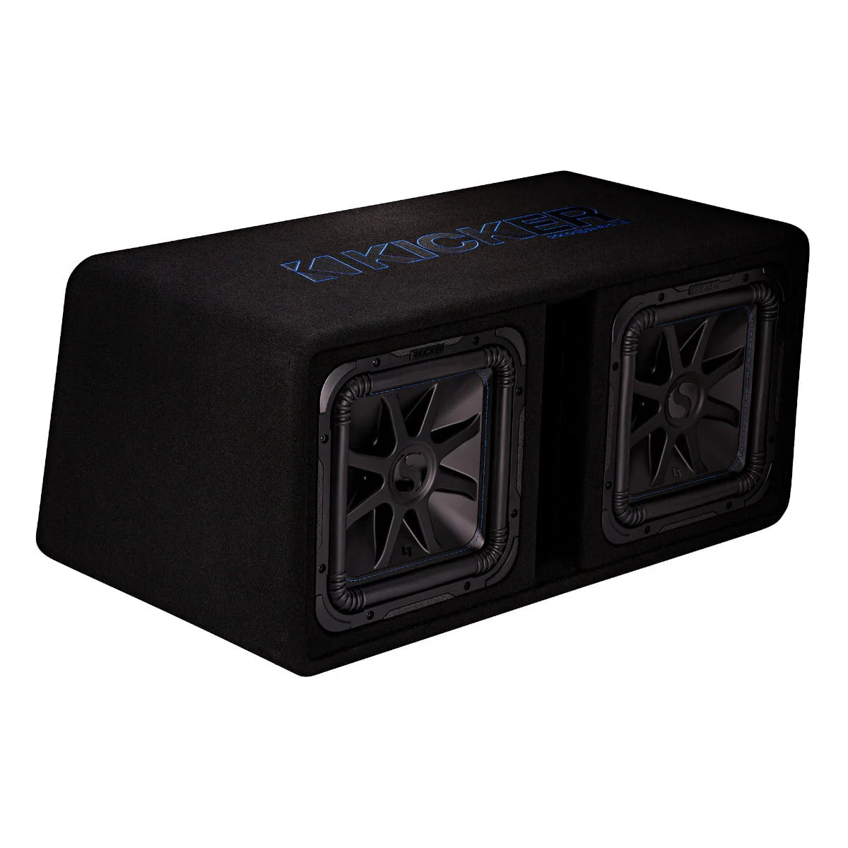 Kicker 44DL7S122 Dual 12" L7S 2 - Ohm Loaded Vented Subwoofer Enclosure