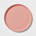 Pillowfort Kids' Plastic Dinner Plate - Coral Pink - 9.6 in