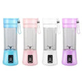Portable Blender Electric, Personal Size Juicer Cup for Smoothies and Shakes, with Six Blades, for Sports Travel and Outdoors, Purple