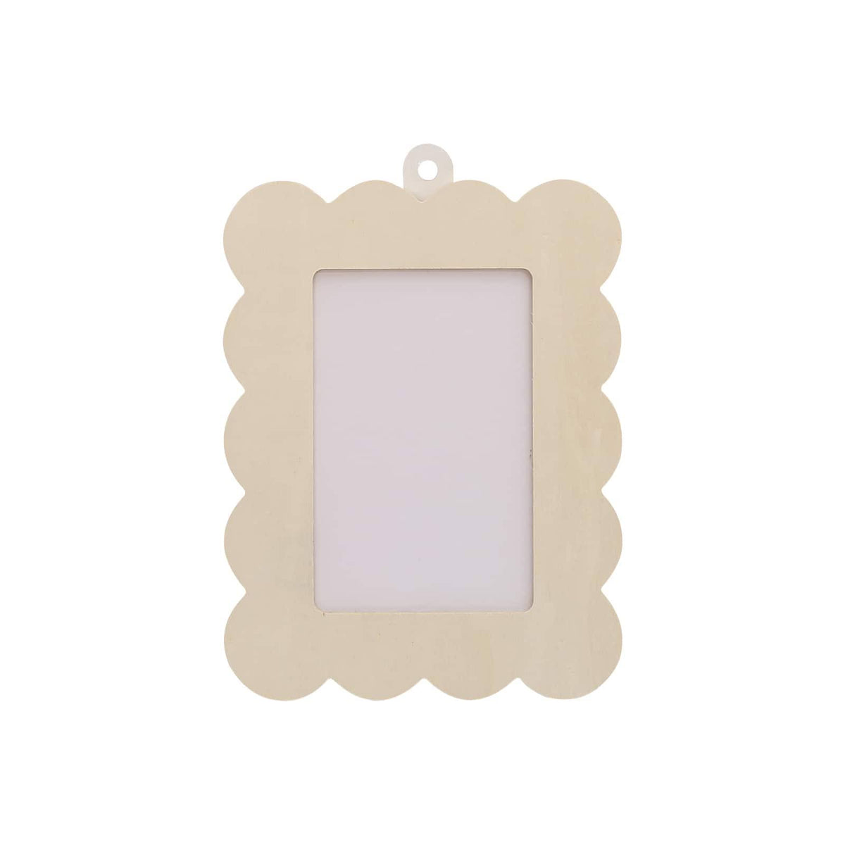 Wooden 4" x 6" Scalloped Frame by Make Market | Michaels