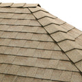 GAF TimberCrest 10-in Reflector Series Ridge Cap Shingles – Gold Amber – 20 Linear Feet (Box)