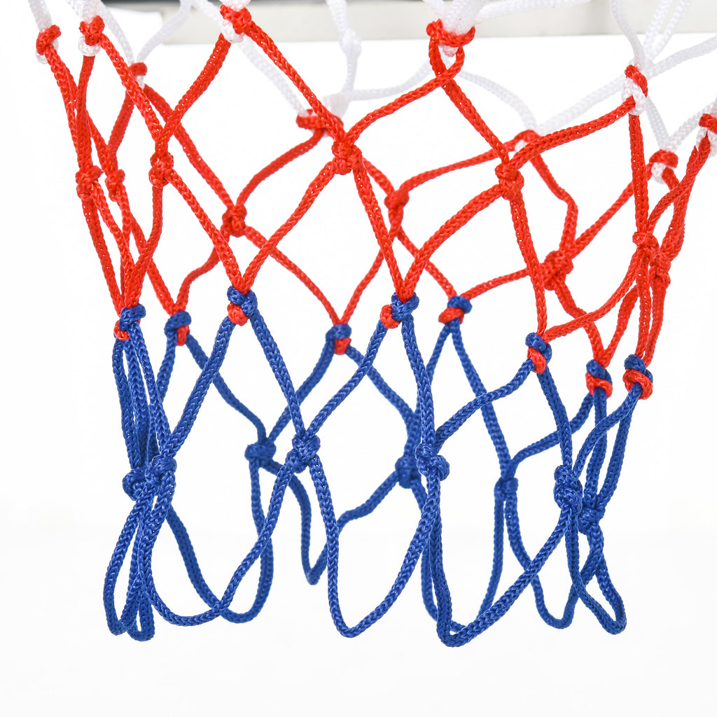 HOMCOM Wandmontierter Basketballkorb mit speziellem Korb - 102 x 76 x 110 cm - Innen- und Außenbereich