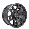 Thewheeldepot Aluminum Alloy 17 - Inch Wheel, 6x139.7 Lug, 17in x 8in/9in Rim, 6 Lugs, Black for Tacoma, 1 Pack