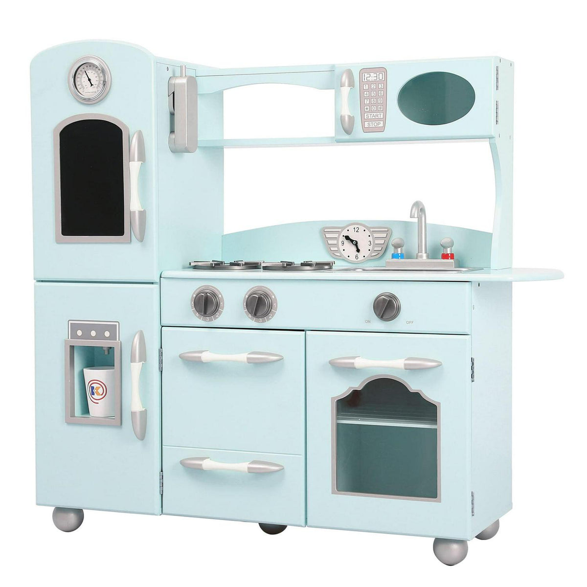 Teamson Kids Little Chef Westchester Retro Play Kitchen. Mint