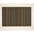 Chilewich Shag Mat - 18" x 28" Doormat Skinny Stripe Bright Multi