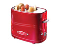 Nostalgia Retro Pop-Up Hot Dog Toaster, Red