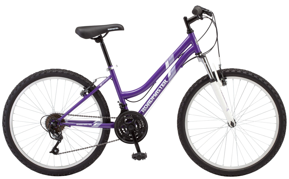 24 Granite Peak Girls Mountain Bike. Purple