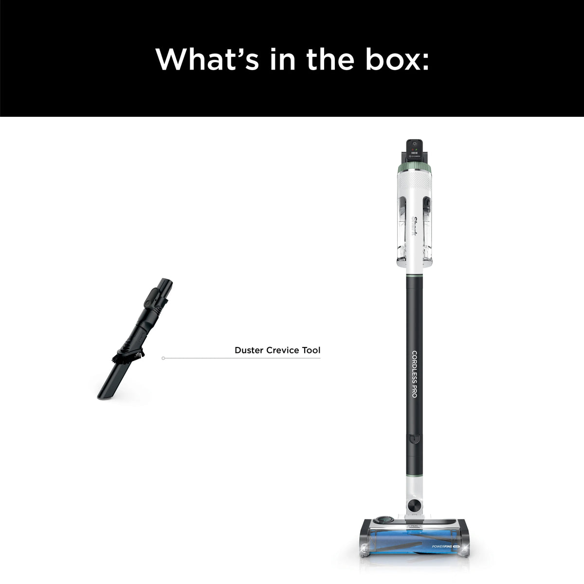Shark Cordless Pro Stick Vacuum Cleaner, Clean Sense IQ Technology, Odor Neutralizer, Powerfins+ Brushroll