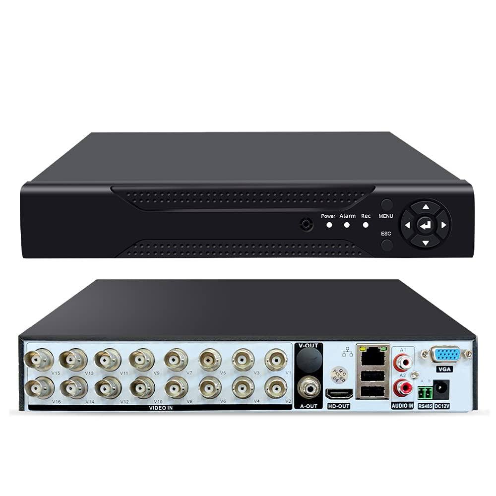 16 Channels DVR Recorder Hybrid DVR H.264 CCTV Security Camera System Digital Video