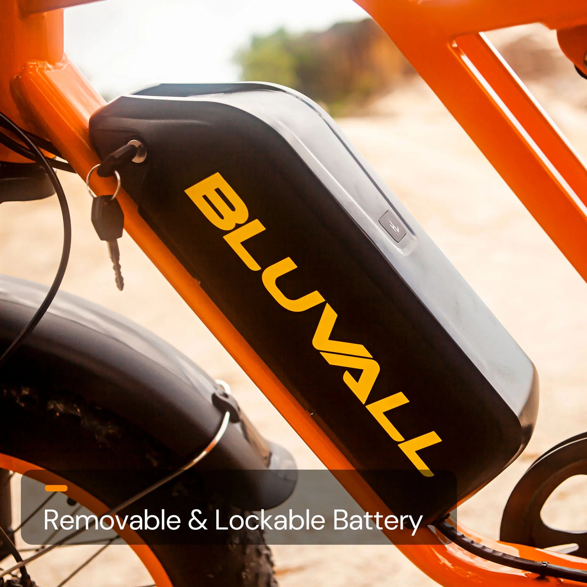Bluvall Electric Bike, Peak 1500W 35MPH 20" Fat Tire E - Mountain Bikes, 52V 20ah Ebike for Adults, Full Suspension Hydraulic Brakes UL2849 - Orange