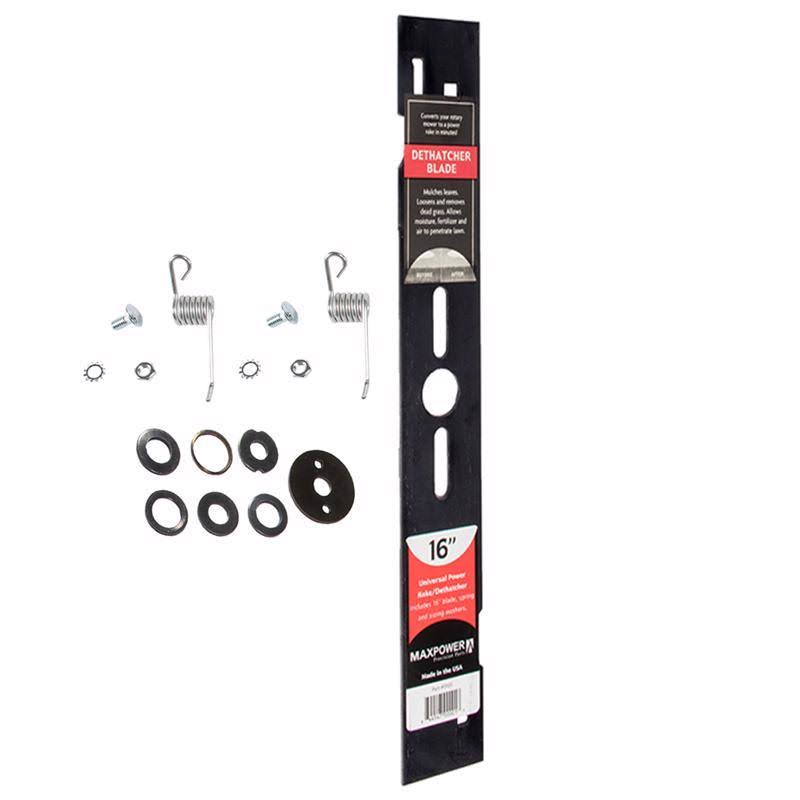 Maxpower 330100 16" Power Rake - Dethatcher Blade