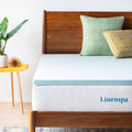 Linenspa 2-Inch Gel Memory Foam Mattress Topper, Size: Full