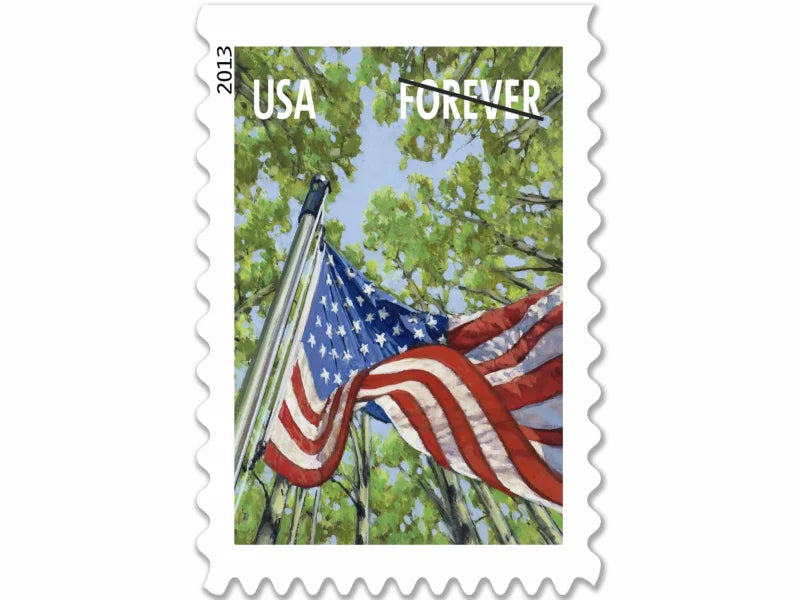 Forever Stamps 2013 Four Seasons U.S. Flag – Patriotic Symbol. First-Class Postage