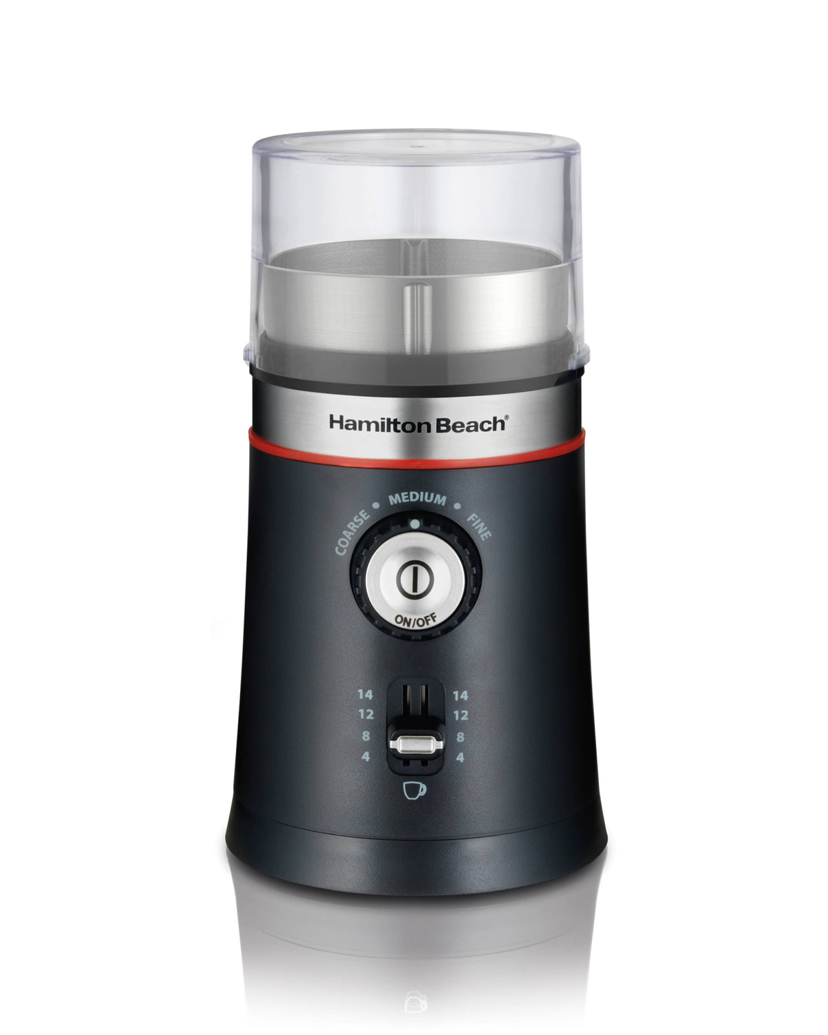 Hamilton Beach Custom Grind Coffee Grinder - Black