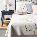 August Grove Allenhurst 3 Piece Quilt Set Size: Queen White